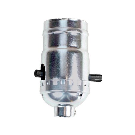 Jandorf Jandorf Metal Medium Base Push Thru Socket 1 pk 60401